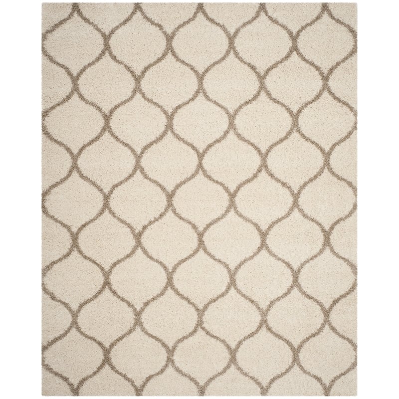 Safavieh Hudson Shag 8' X 10' Rug in Ivory and Beige