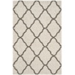 Safavieh Hudson Shag 4' X 6' Rug in Ivory and Gray