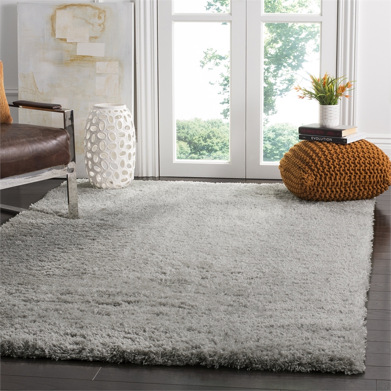 Safavieh Indie Shag 4' X 6' Rug in Gray