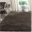 Safavieh Indie Shag 4' X 6' Rug in Dark Gray