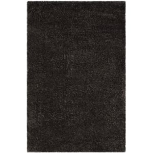 Safavieh Indie Shag 6' 7&quot X 9' 2&quot Rug in Dark Gray