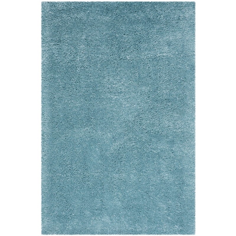 Safavieh Indie Shag 4' X 6' Rug in Turquoise