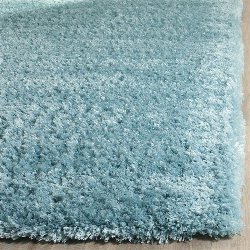 Safavieh Indie Shag 4' X 6' Rug in Turquoise