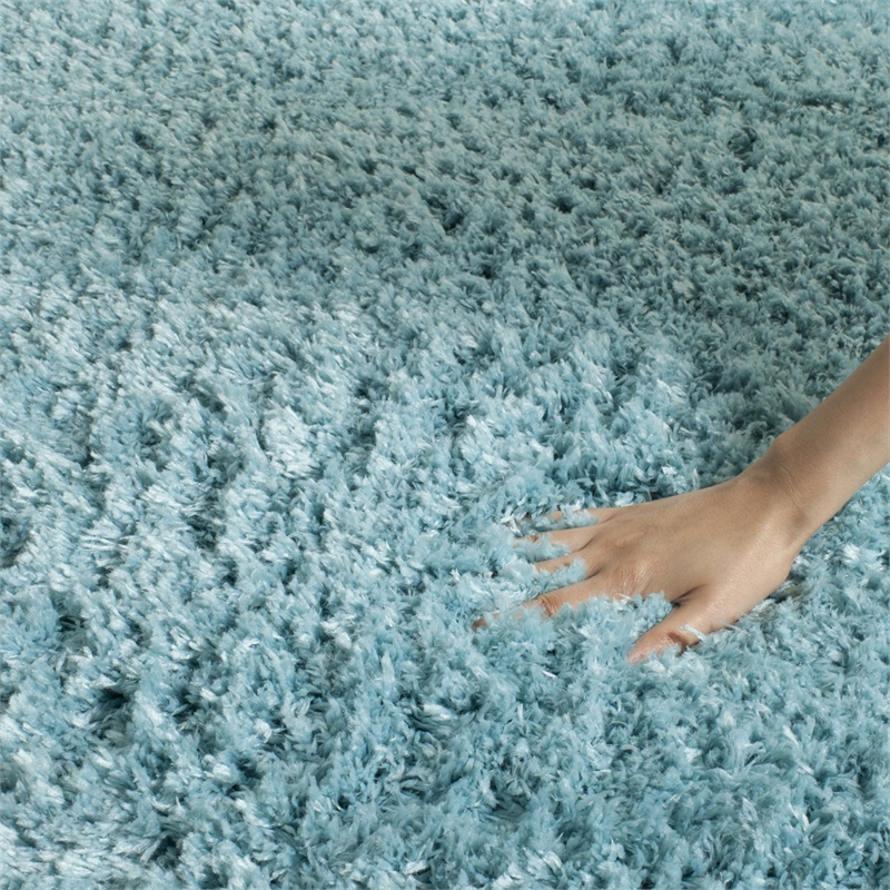 Safavieh Indie Shag 9' X 12' Rug in Turquoise