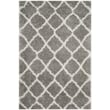 Safavieh Indie Shag 4' X 6' Rug in Gray and Ivory