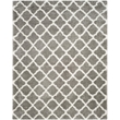 Safavieh Indie Shag 9' X 12' Rug in Gray and Ivory