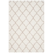 Safavieh Indie Shag 4' X 6' Rug in Ivory and Mushroom