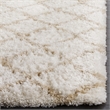 Safavieh Indie Shag 4' X 6' Rug in Ivory and Light Beige