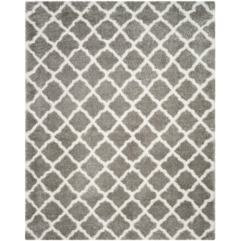 Safavieh Indie Shag 9' X 12' Rug in Ivory and Light Beige