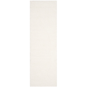 Safavieh Santa Monica Shag 2' 3&quot X 11' Rug in White