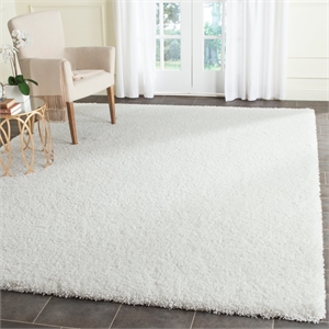 Safavieh Santa Monica Shag 3' X 5' Rug in White