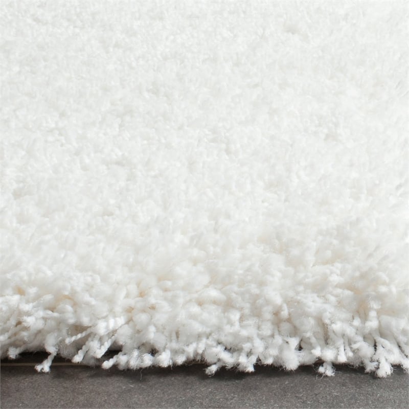 Safavieh Santa Monica Shag 3' X 5' Rug in White