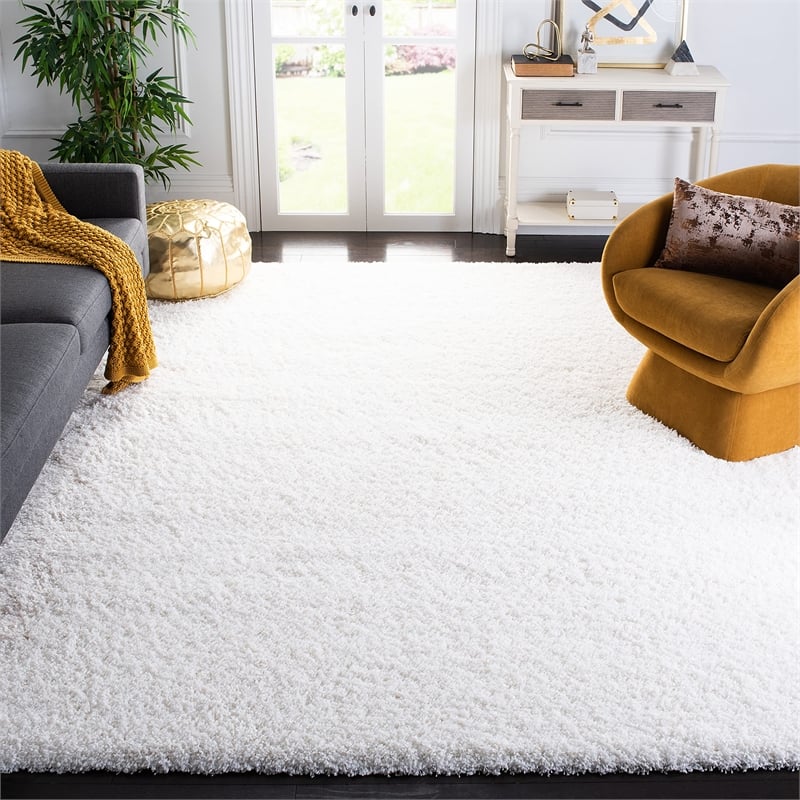 Safavieh Santa Monica Shag 8' X 10' Rug in White
