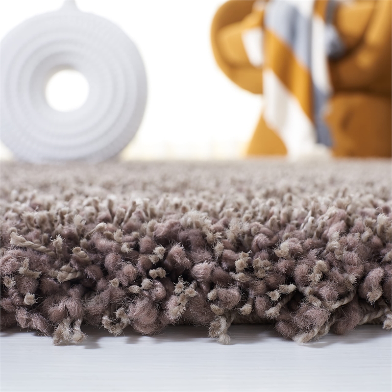 Safavieh Santa Monica Shag 8' X 10' Rug in Taupe