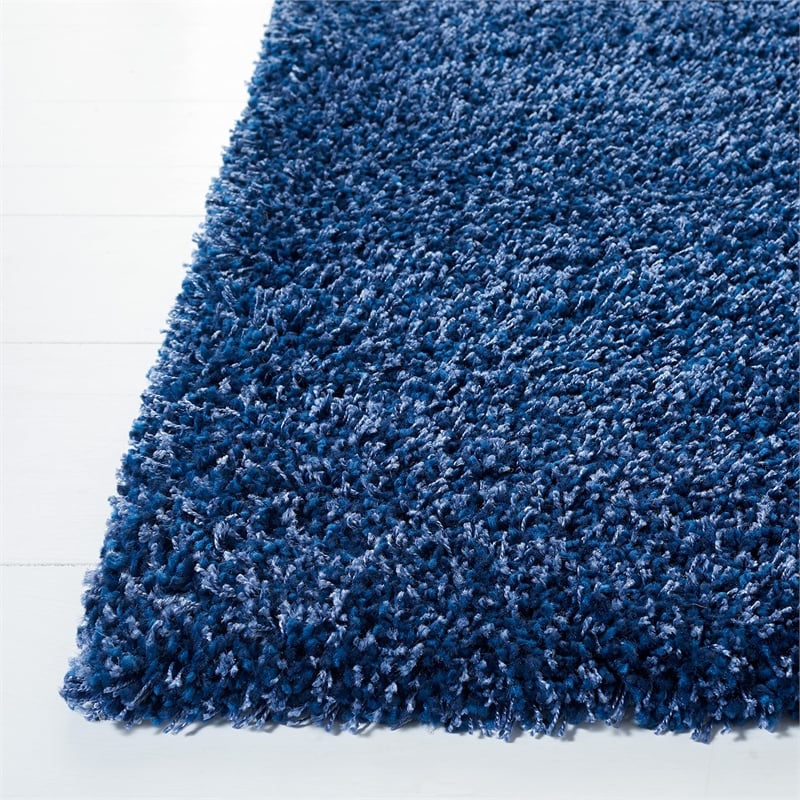 Safavieh Santa Monica Shag 4' X 6' Rug in Navy
