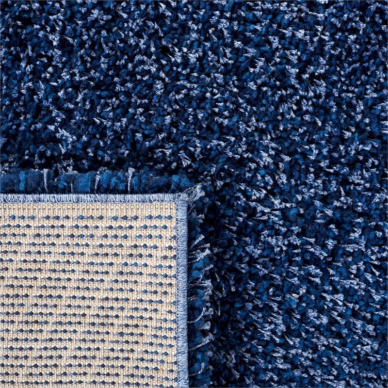 Safavieh Santa Monica Shag 4' X 6' Rug in Navy