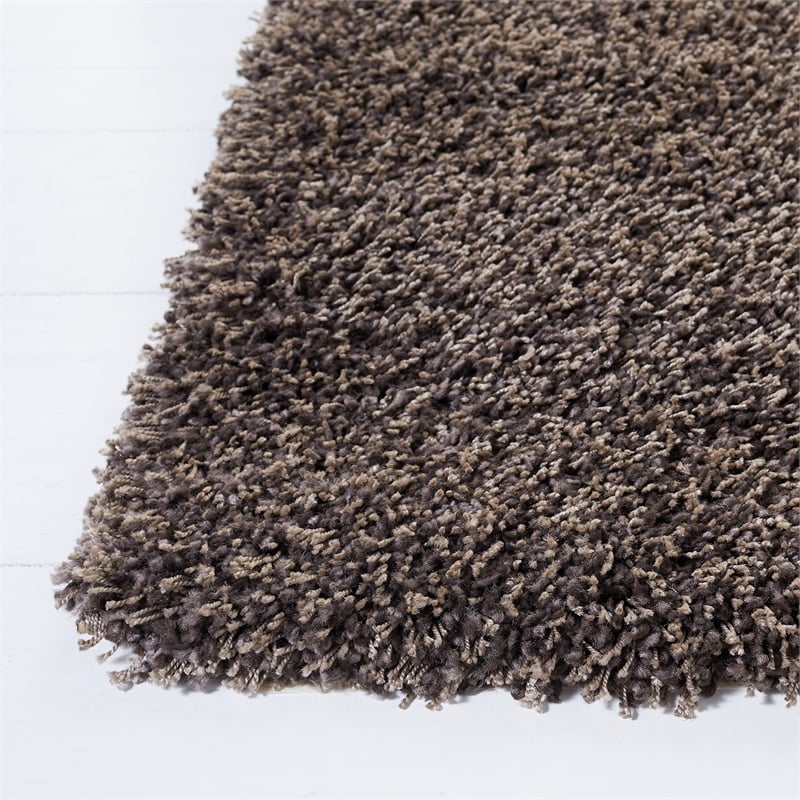 Safavieh Santa Monica Shag 4' X 6' Rug in Mushroom