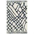 Safavieh Toronto Shag 4' X 6' Hand Tufted Rug in Ivory and Blue