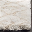 Safavieh Toronto Shag 5' X 8' Hand Tufted Rug in Ivory and Beige
