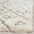 Safavieh Toronto Shag 8' X 10' Hand Tufted Rug in Ivory and Beige