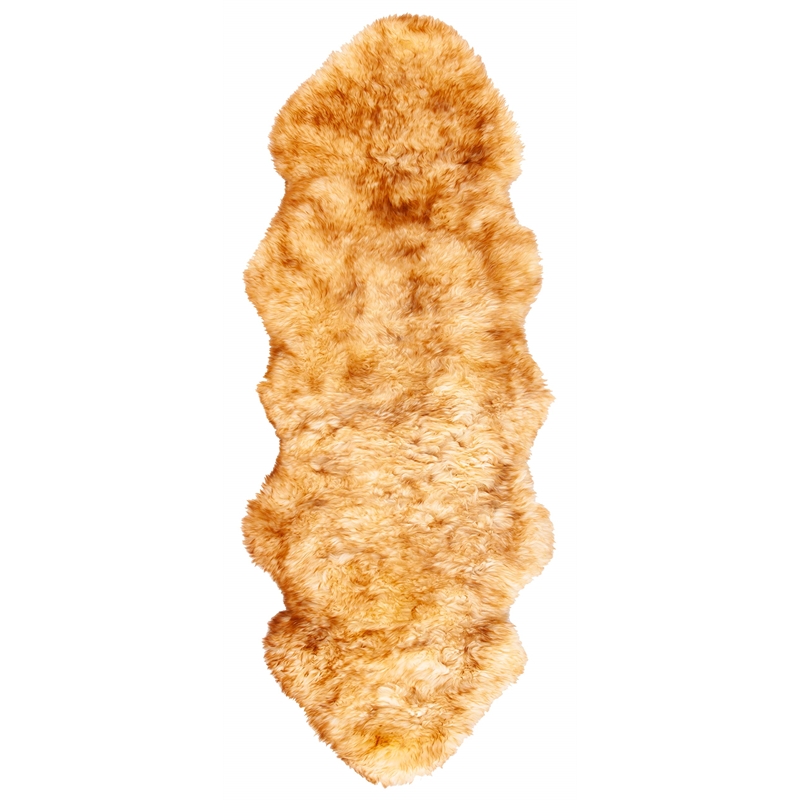 Safavieh Sheepskin Shag 2' X 6' Natural Sheep Skin Rug