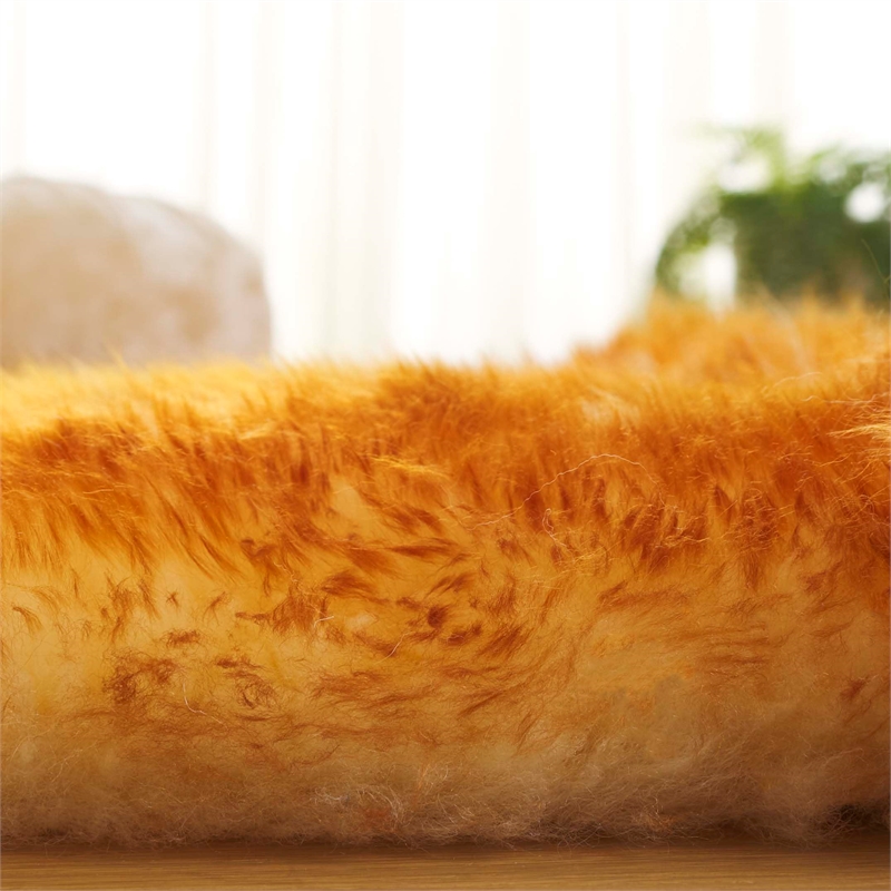Safavieh Sheepskin Shag 2' X 6' Natural Sheep Skin Rug