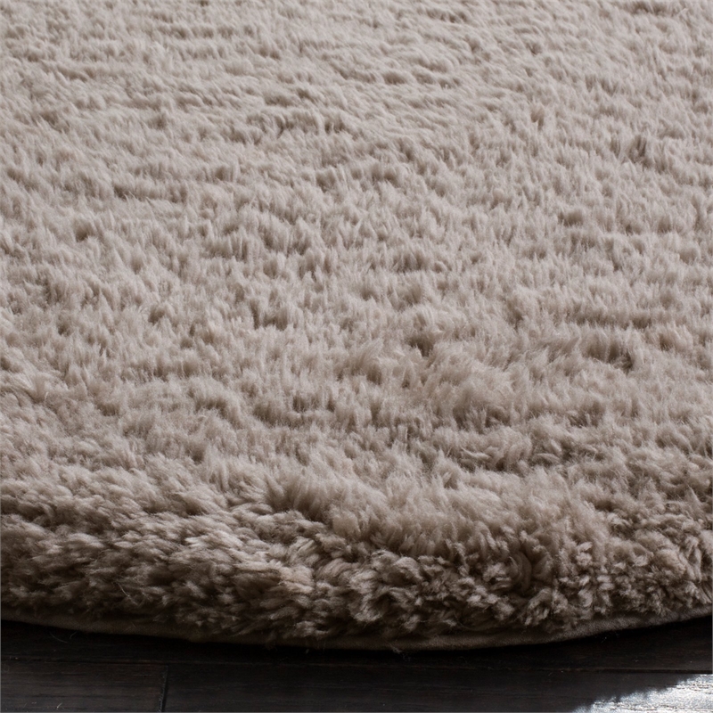 Safavieh Sheep Shag 2' X 3' Hand Tufted Rug in Charcoal