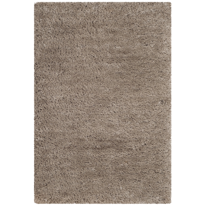 Safavieh Sheep Shag 2' X 3' Hand Tufted Rug in Silver