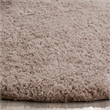 Safavieh Sheep Shag 5' X 8' Hand Tufted Rug in Silver