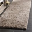Safavieh Sheep Shag 6' X 9' Hand Tufted Rug in Silver