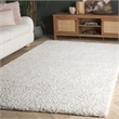 Safavieh Sheep Shag 5' X 8' Hand Tufted Rug in Ivory