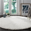 Safavieh Sheep Shag 8' X 10' Hand Tufted Rug in Ivory