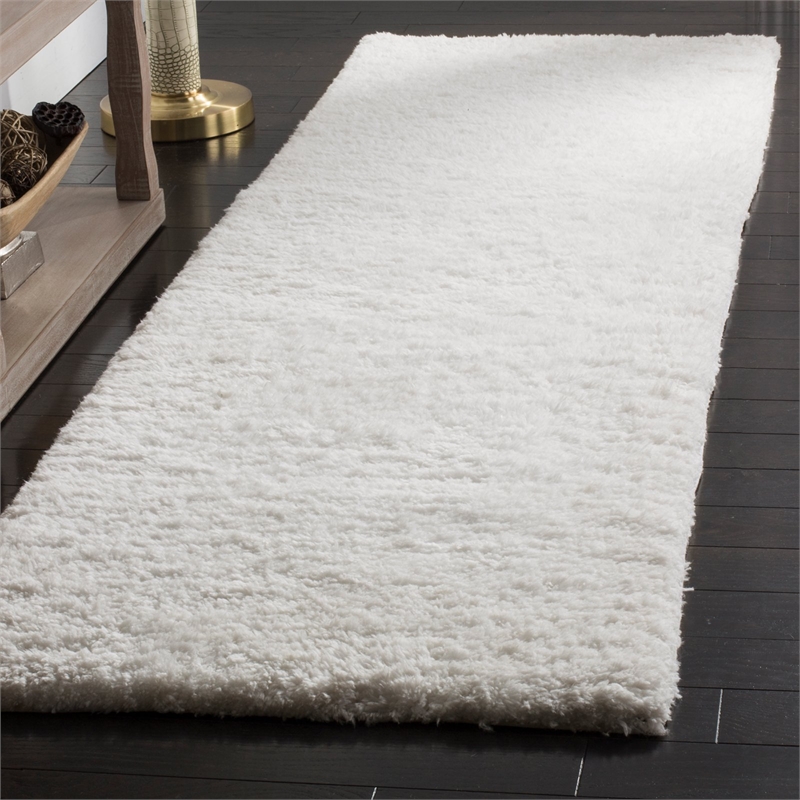 Safavieh Sheep Shag 8' X 10' Hand Tufted Rug in Ivory