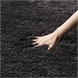 Safavieh Sheep Shag 3' X 5' Hand Tufted Rug in Charcoal