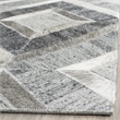 Safavieh Studio Leather 5' X 8' Hand Woven Rug in Ivory and Dark Gray