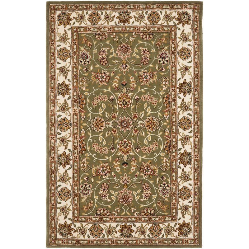 Safavieh Traditions 8' X 8' Round Hand Tufted Wool Rug