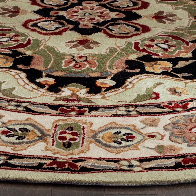 Safavieh Total Performance 8' X 8' Round Hand Hooked Rug