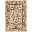 Safavieh Total Performance 4' X 6' Hand Hooked Rug in Ivory and Gold