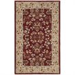Safavieh Total Performance 6' X 9' Hand Hooked Rug in Rust and Green