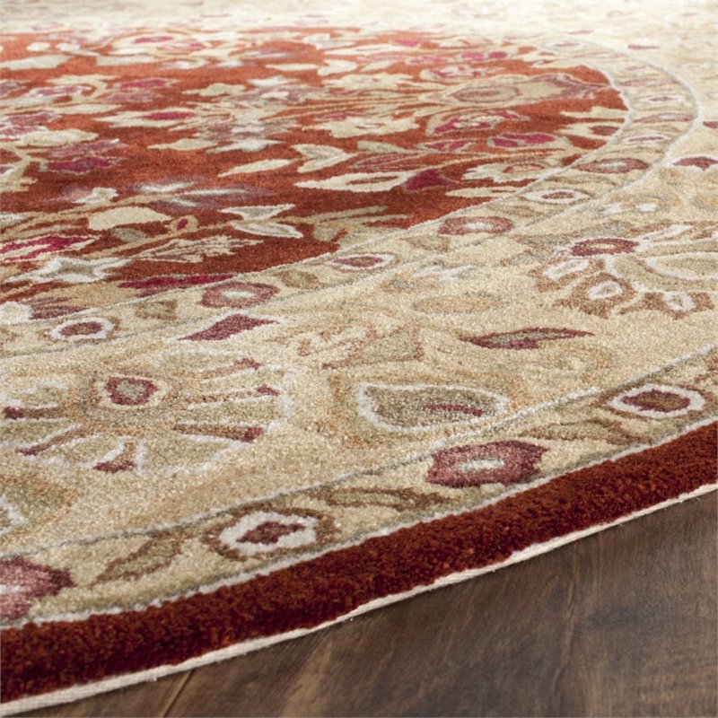 Safavieh Total Performance 6' X 6' Round Hand Hooked Rug