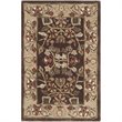 Safavieh Total Performance 4' X 6' Hand Hooked Rug in Brown and Green