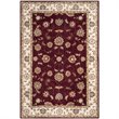 Safavieh Total Performance 6' X 9' Hand Hooked Rug in Red and Ivory