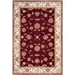 Safavieh Total Performance 9' X 12' Hand Hooked Rug in Red and Ivory