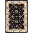 Safavieh Total Performance 4' X 6' Hand Hooked Rug in Navy and Ivory