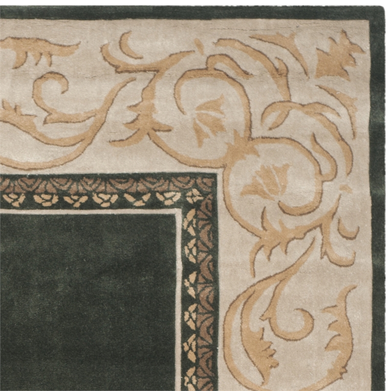 Safavieh Total Performance 4' X 6' Hand Hooked Rug in Slate and Ivory