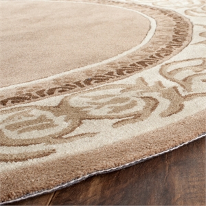 Safavieh Total Performance 6' X 9' Hand Hooked Rug in Slate and Ivory