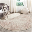 Safavieh Total Performance 4' X 6' Hand Hooked Rug in Brown and Ivory