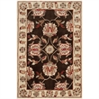 Safavieh Total Performance 6' X 9' Hand Hooked Rug in Brown and Ivory