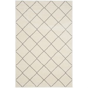 Safavieh Tunisia 3' X 5' Rug in Ivory and Light Gray