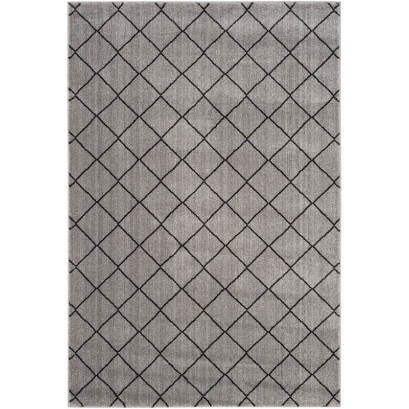 Safavieh Tunisia 3' X 5' Rug in Gray and Black